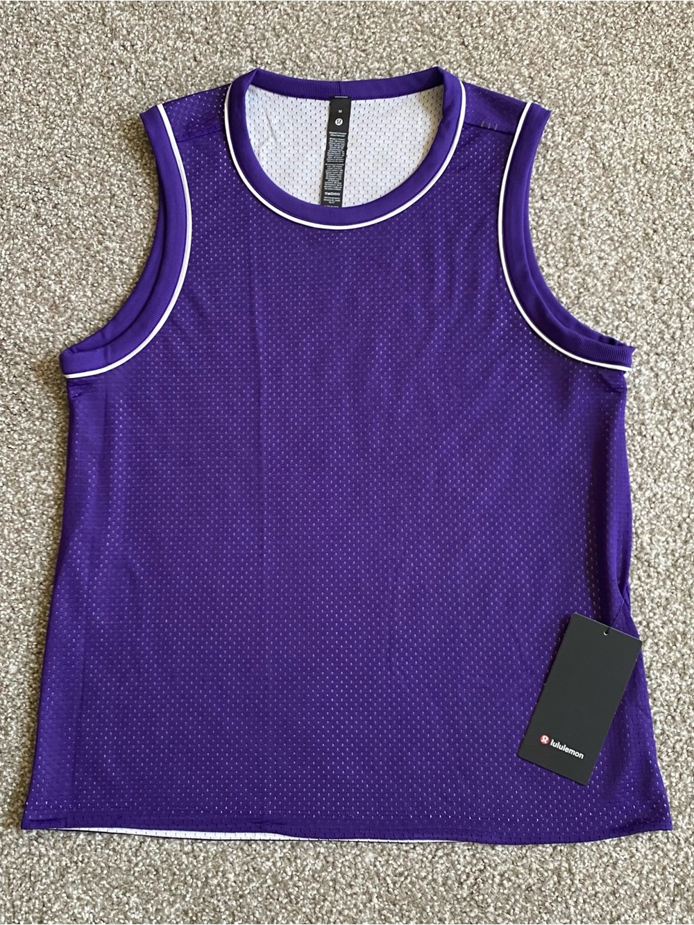 Lululemon Reversible Double Layered Mesh Tank